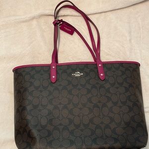 Reversible coach bag - large size - used once
